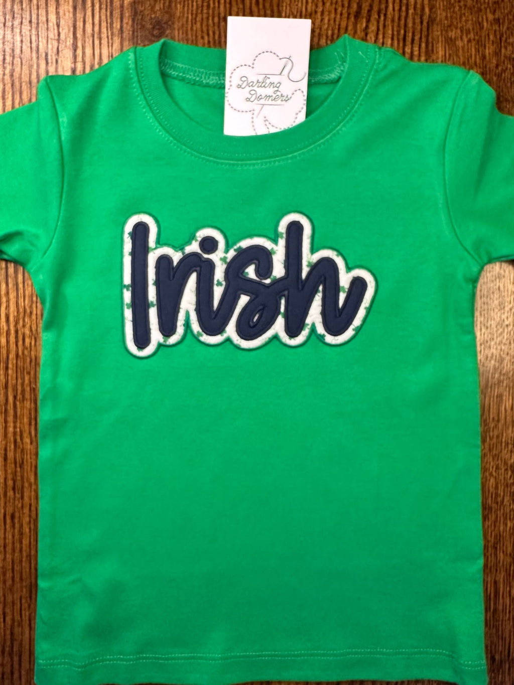 Irish Script Double Applique