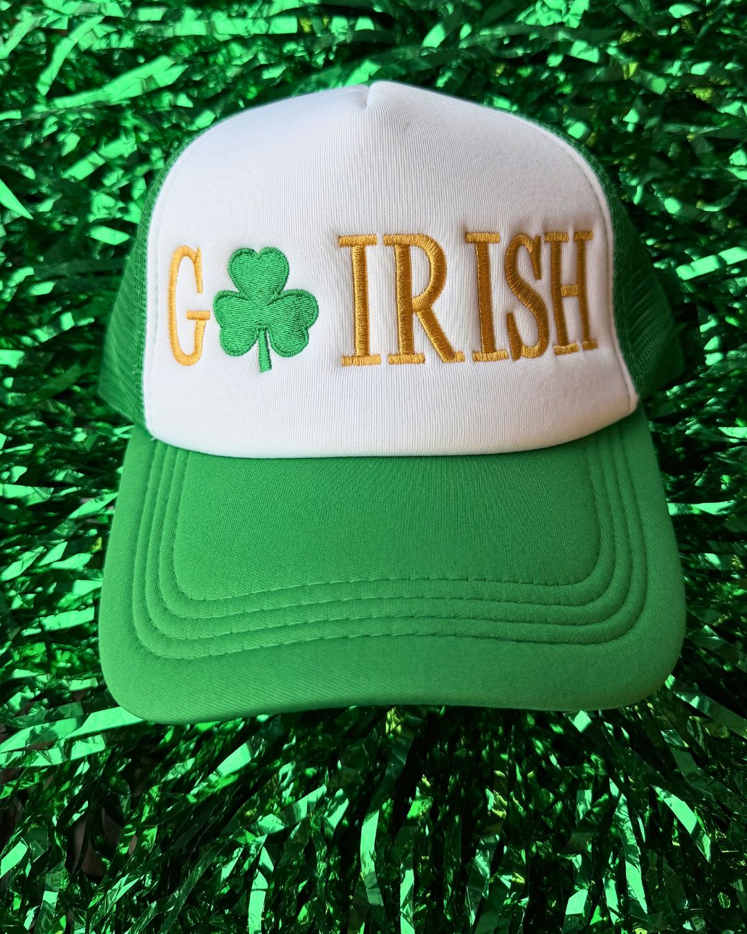 Green Irish Trucker Hat