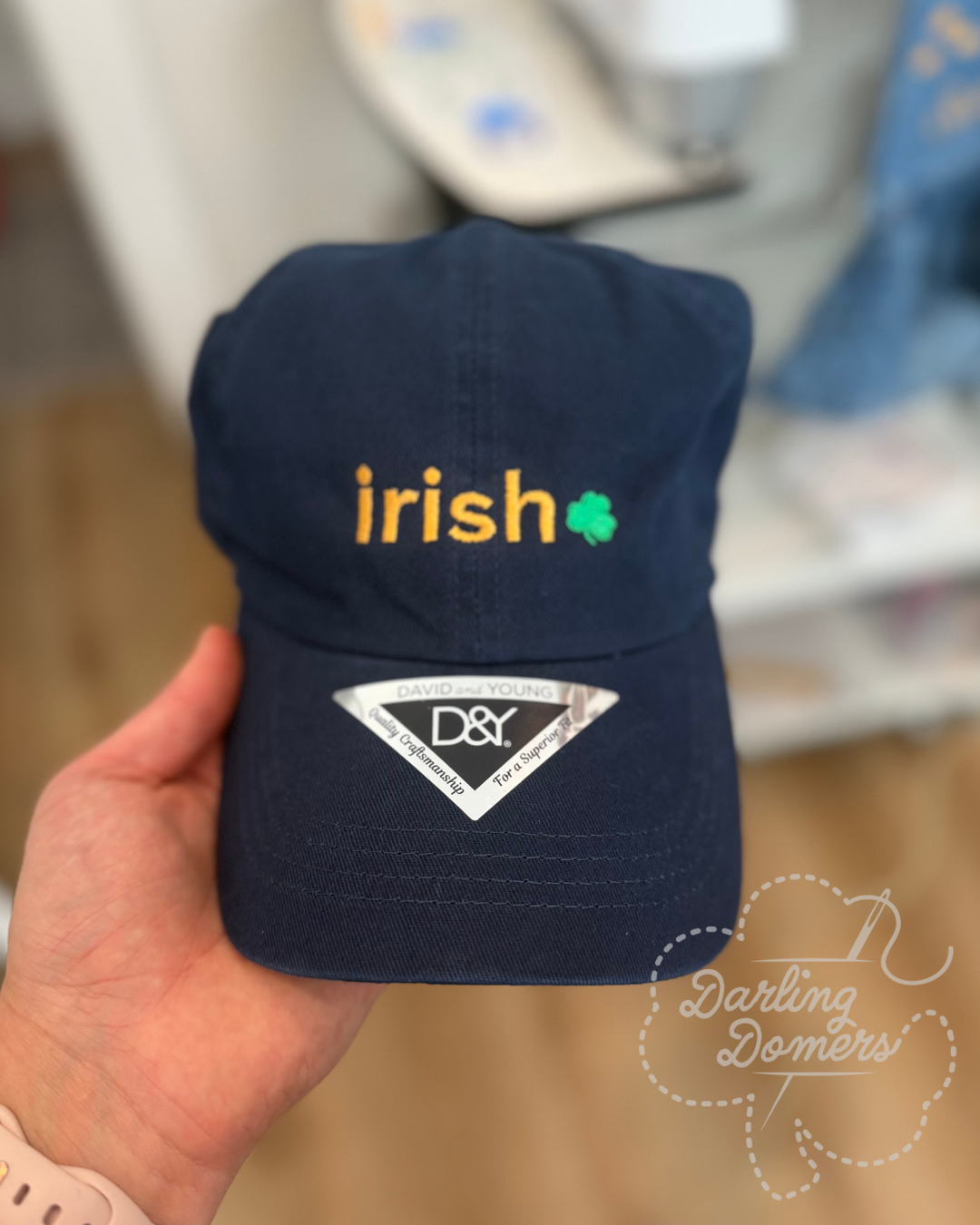 Navy Irish Hat