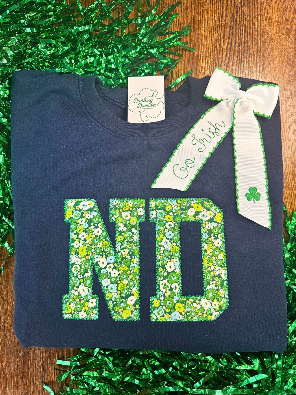 ND Applique Sweatshirt