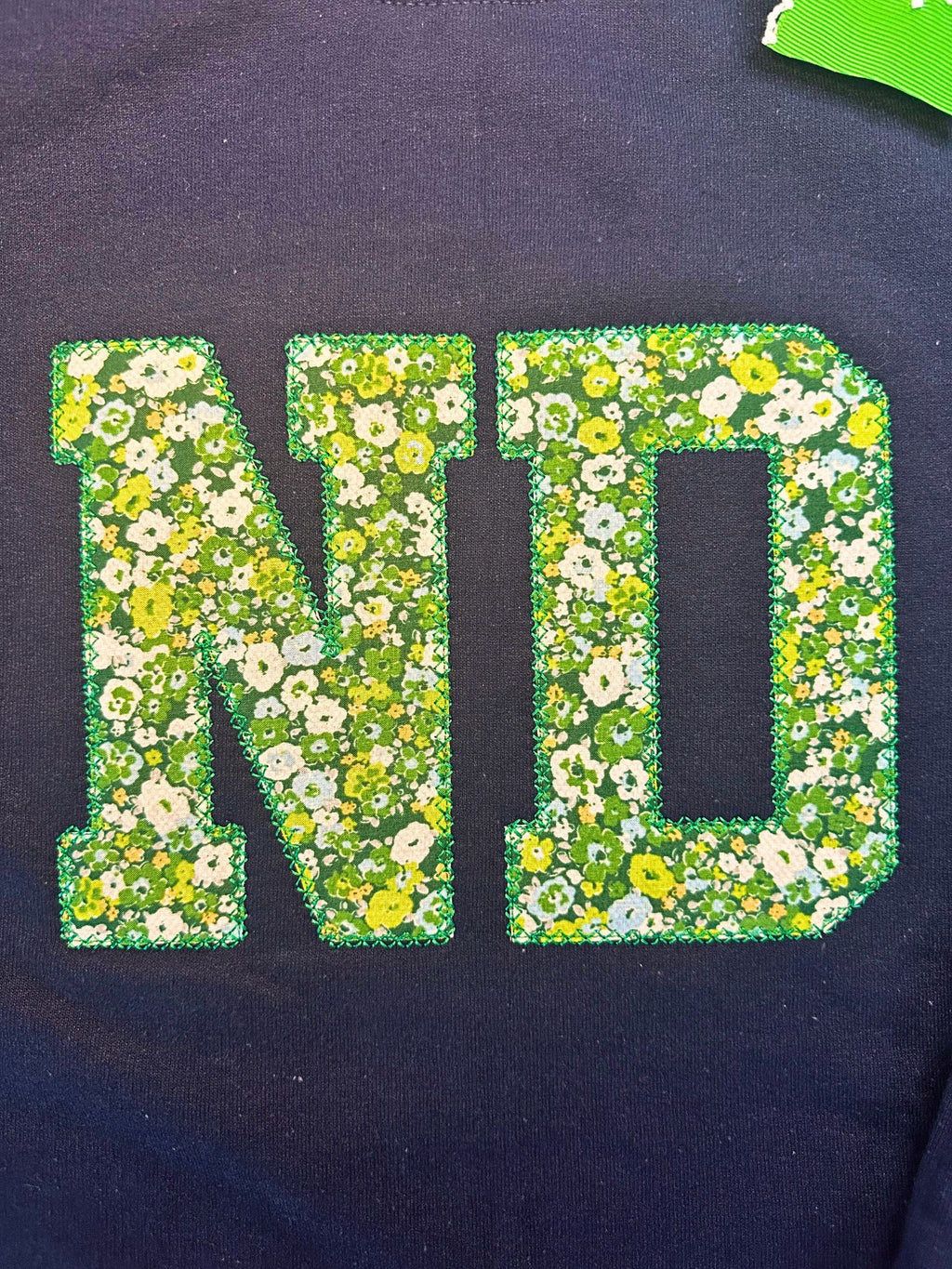 ND Applique Sweatshirt