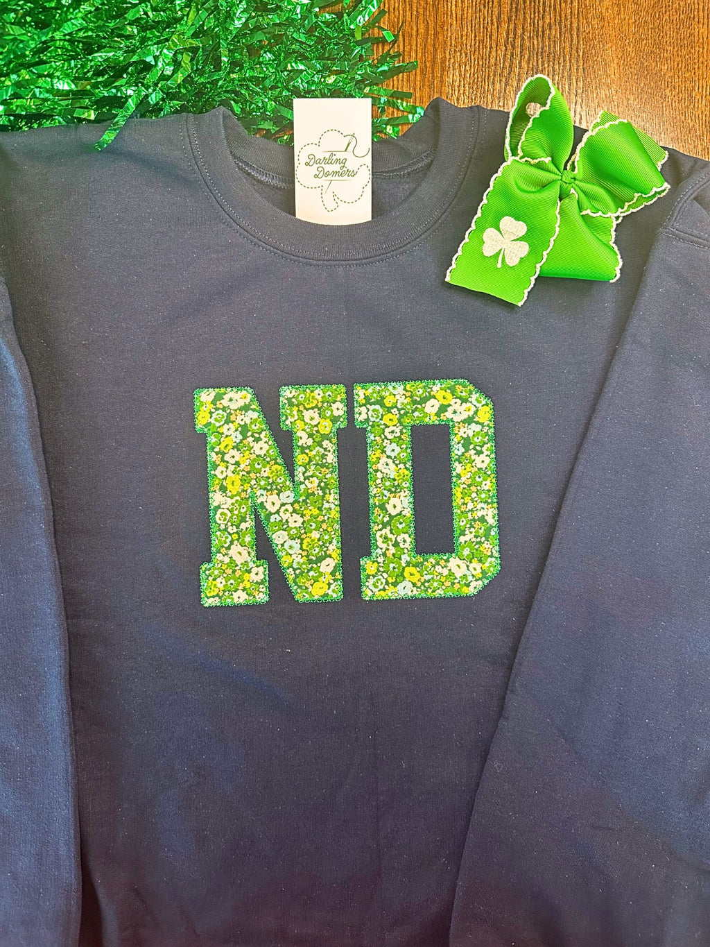 ND Applique Sweatshirt