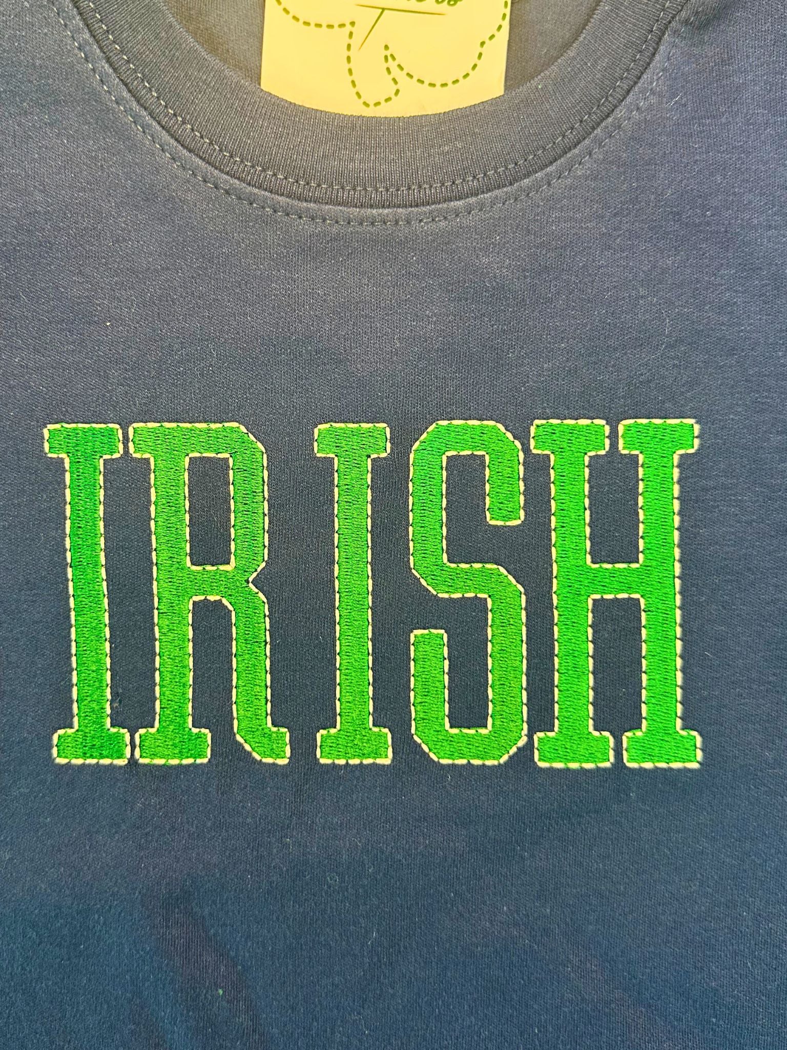 Kids Sweatshirt with Machine Embroidery