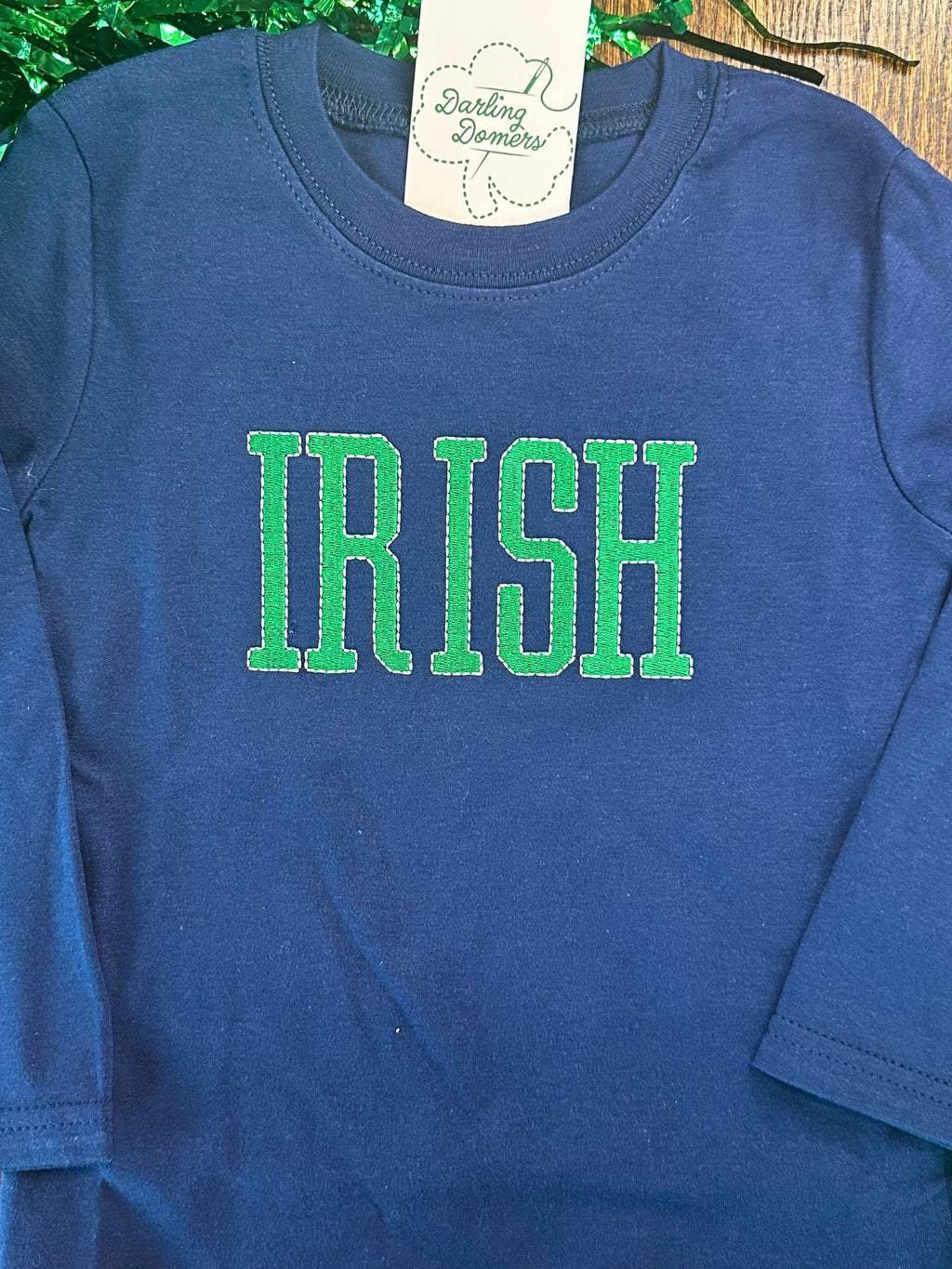 Kids Sweatshirt with Machine Embroidery
