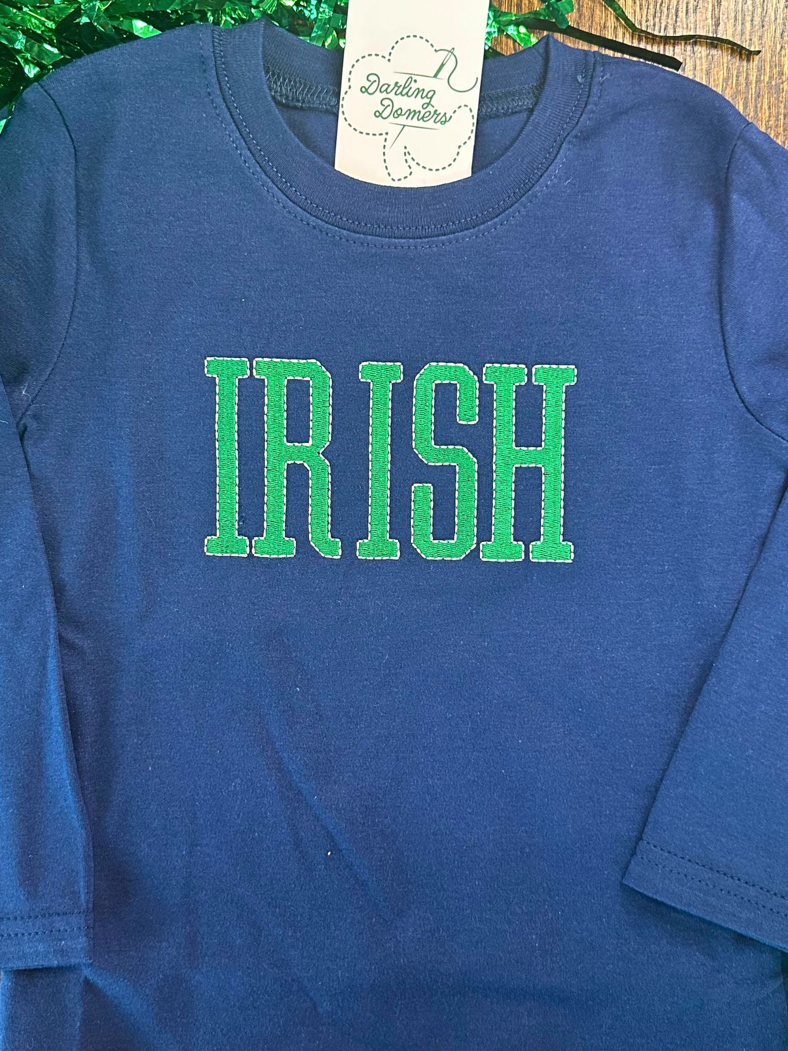 Kids Sweatshirt with Machine Embroidery