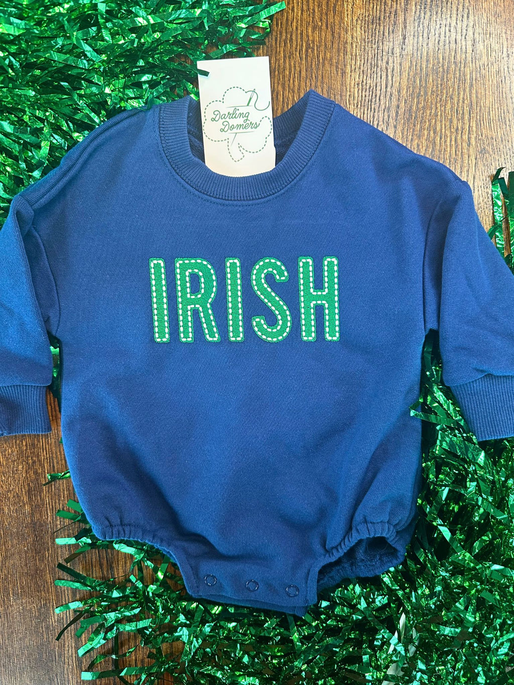 Navy Sweatshirt Bubble