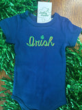 Irish Navy Shortsleeve Bodysuit