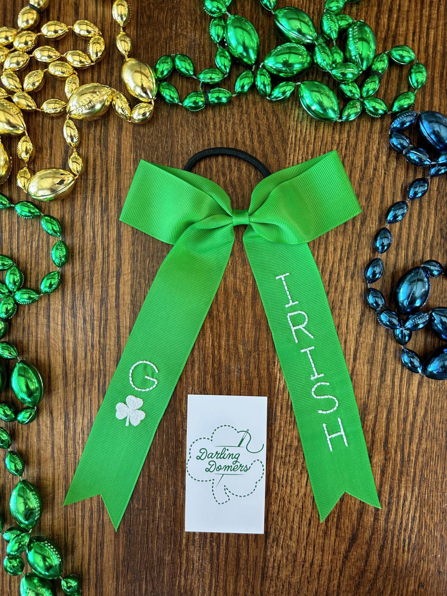 Go Irish Long Tail Bow