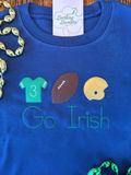 Football Trio Applique T-Shirt