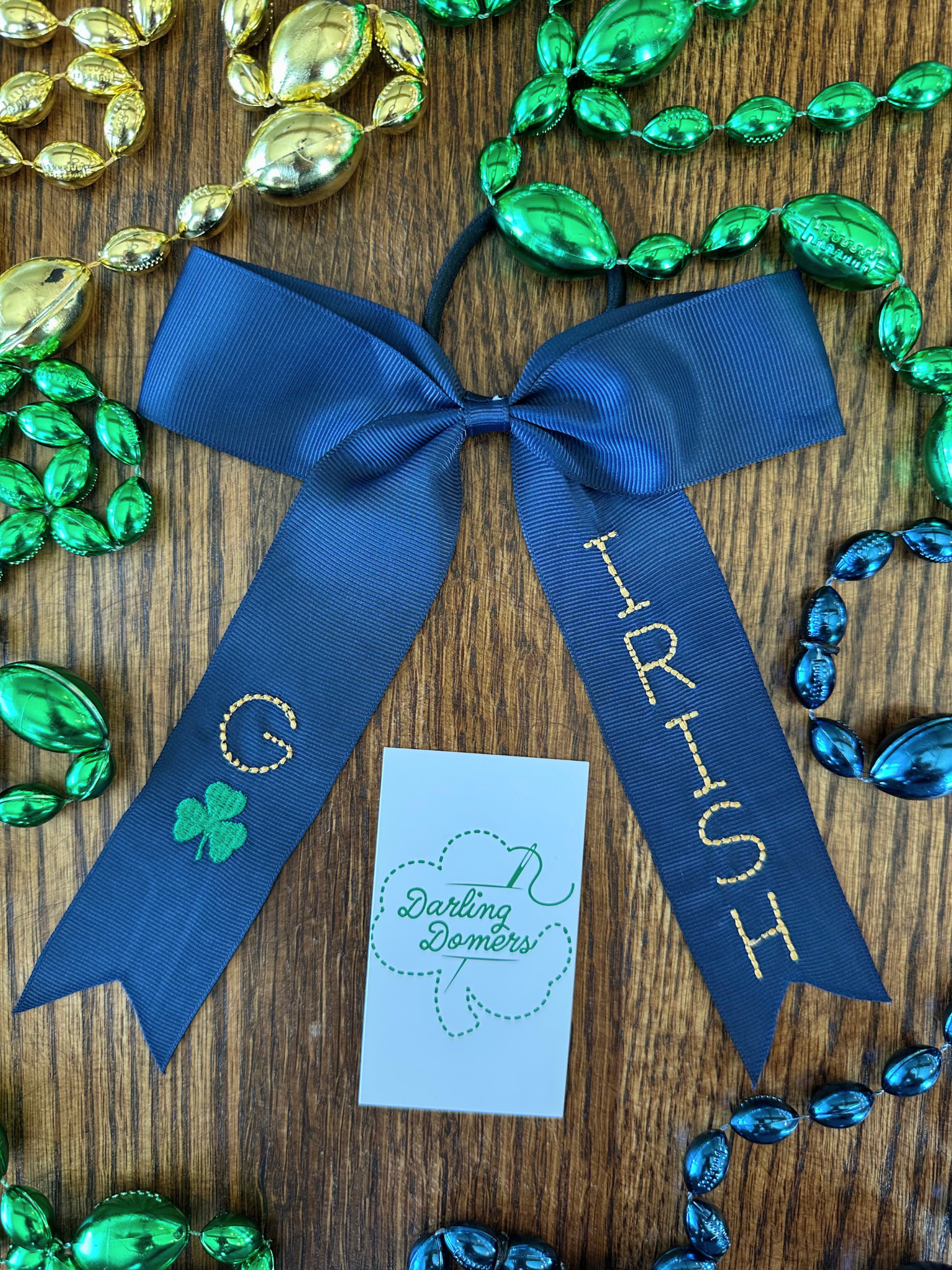 Go Irish Long Tail Bow