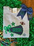 Ric Rac Penant Applique Sweatshirt