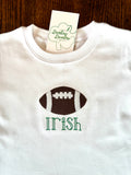 Irish Football Applique TShirt