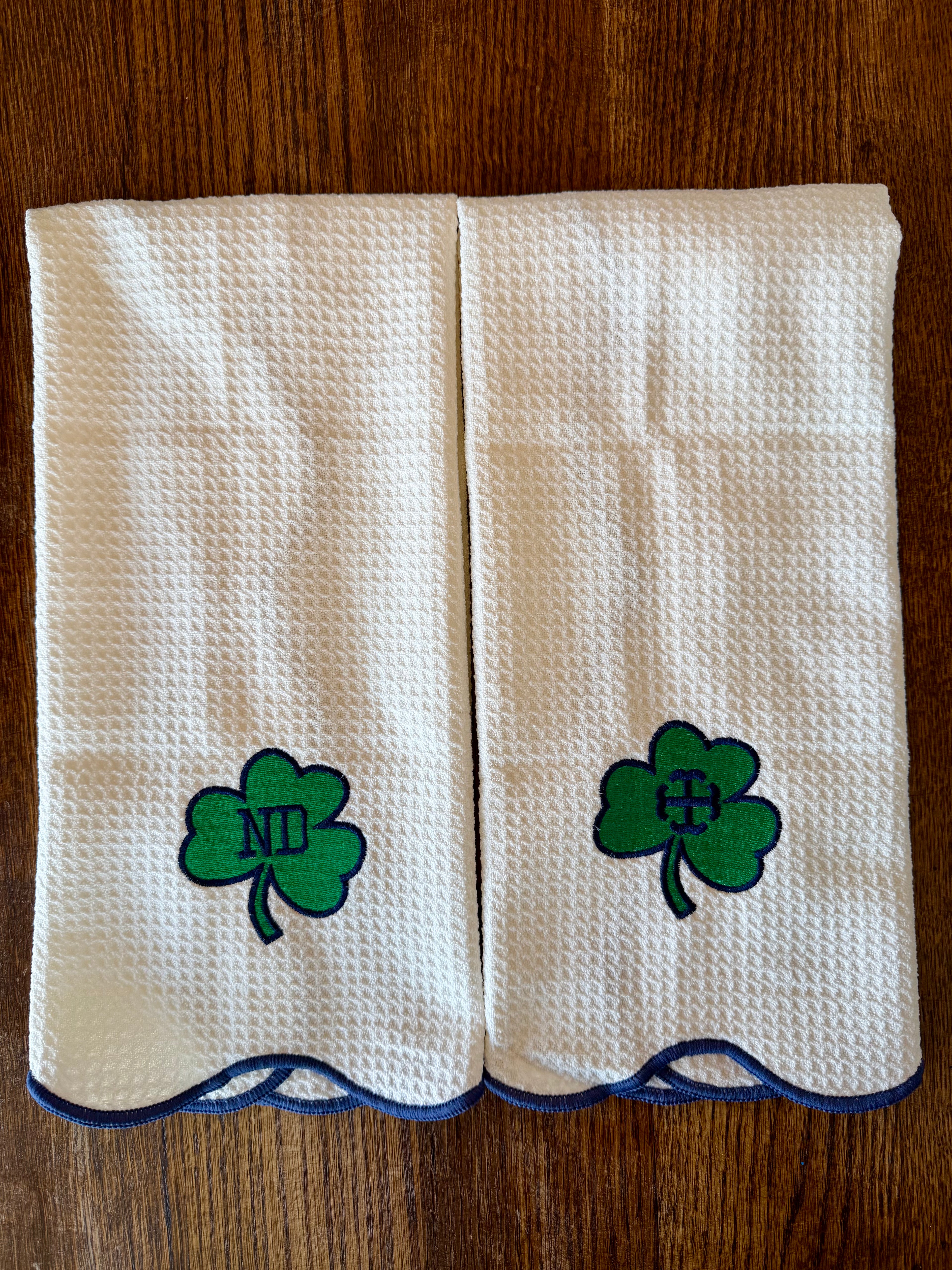 Scalloped Kitchen Towel