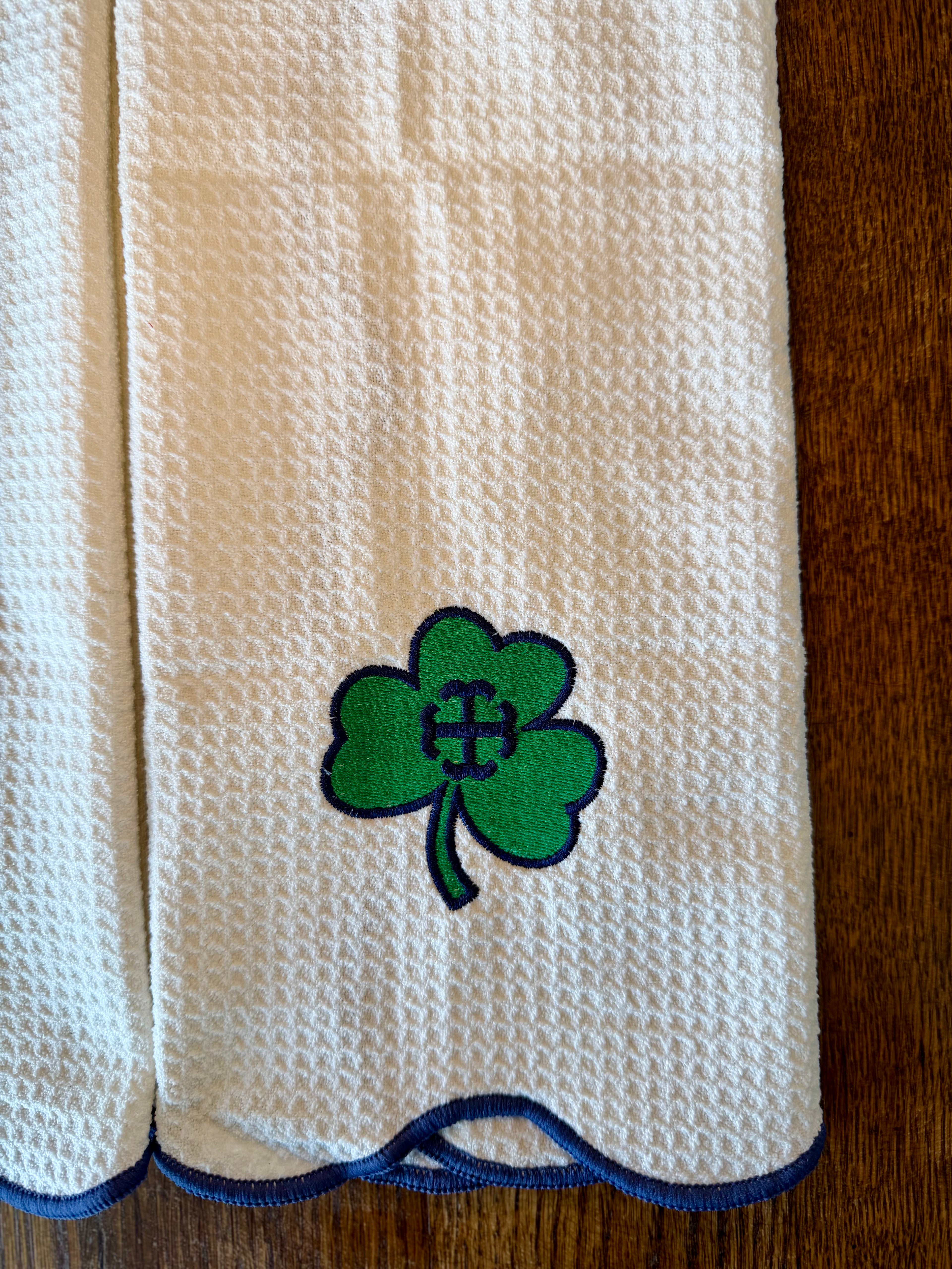 Scalloped Kitchen Towel