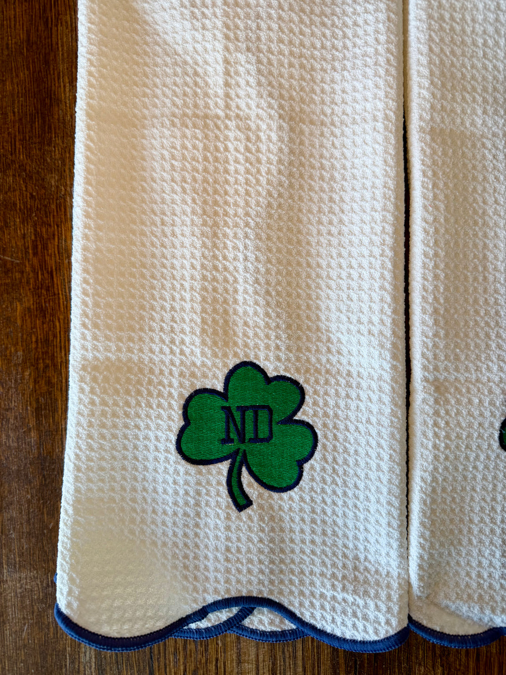 Scalloped Kitchen Towel