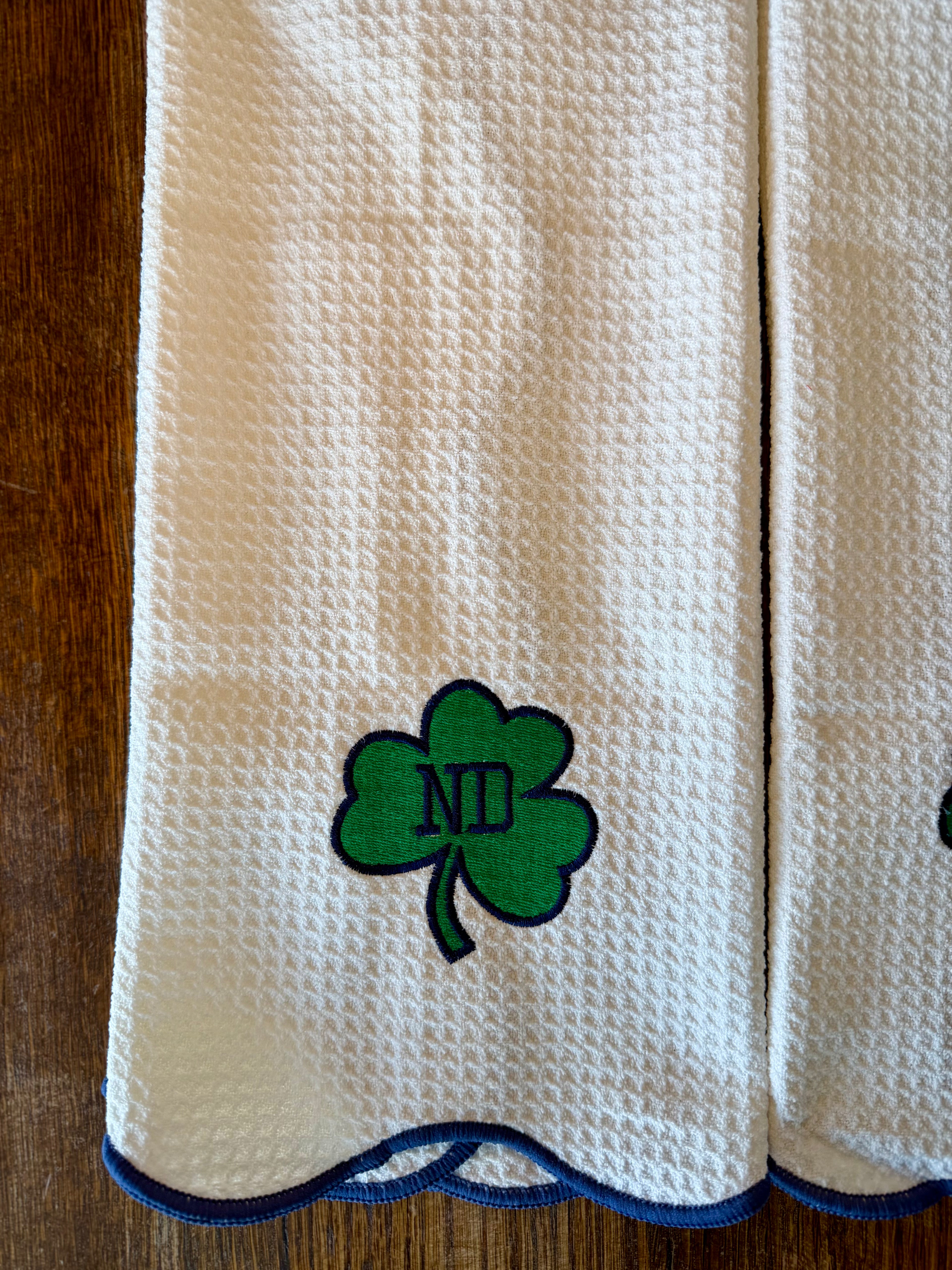 Scalloped Kitchen Towel