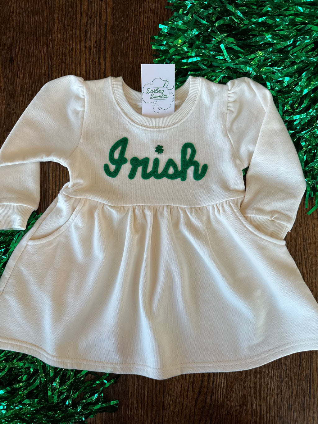 Irish Sweatshirt Dress